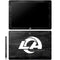 NFL Los Angeles Rams Black & White Galaxy Book 12in Skin